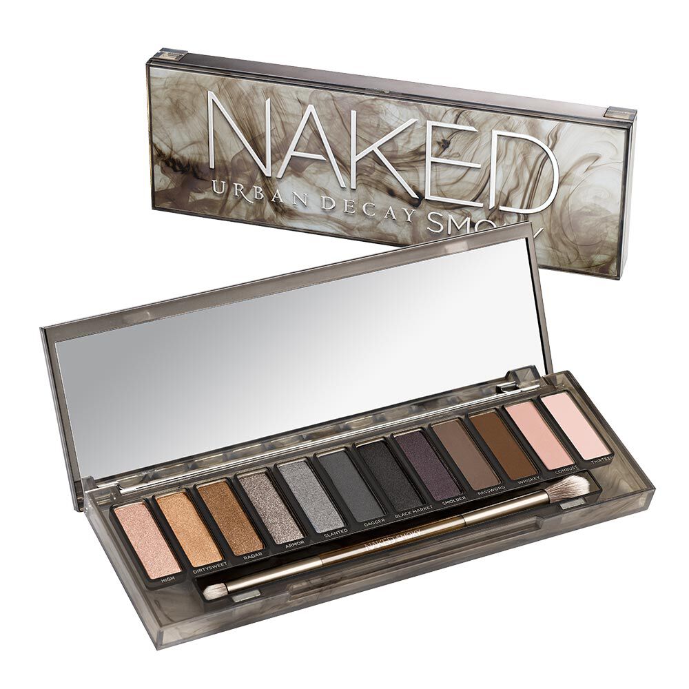 The palette is the dupe of the Urban Decay NAKED range, with the sold-out smoky palette priced at £43