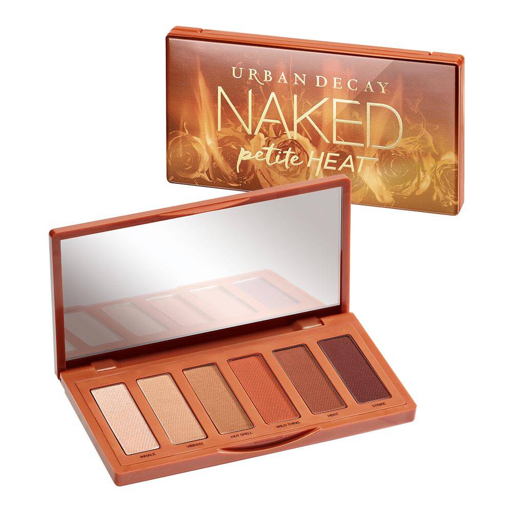 Naked Petite Heat Orange Red Matte Eyeshadow Palette Urban Decay Uk