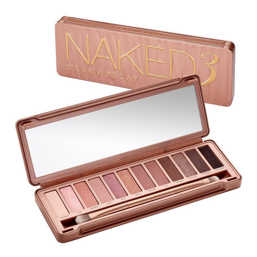 Naked3 Eyeshadow Palette Nude Pink Natural Eyeshadows Urban Decay Uk