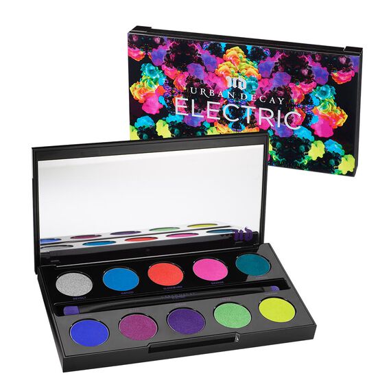 Electric Pressed Pigment Palette  Bright Eyeshadow 